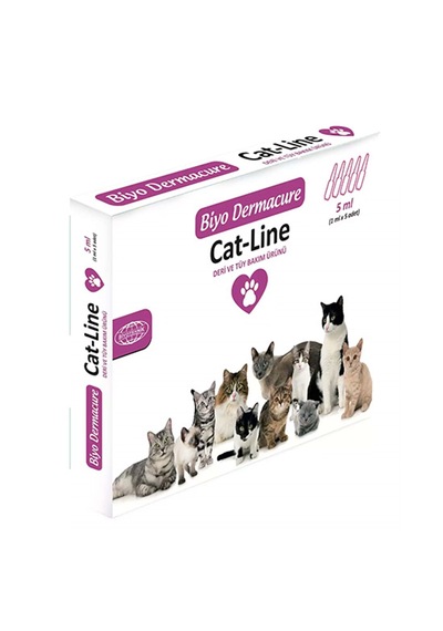 Biyoteknik Biyo Dermacure Cat-line Deri Ve Tüy Bakım Ürünü