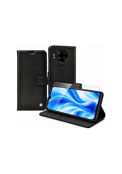 Tr Constraın Reeder P13 Blue Max Lite İle Uyumlu Cüzdanlı Kartlıklı Standlı Kapaklı Suni Deri Telefon Kılıfı V