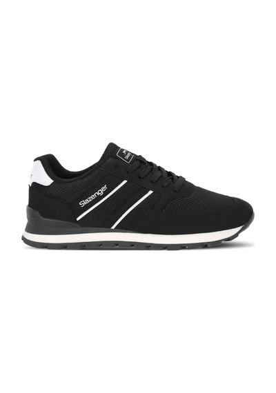 Slazenger Zamback Erkek Siyah / Beyaz Günlük Spor Ayakkabısı Siyah - Beyaz