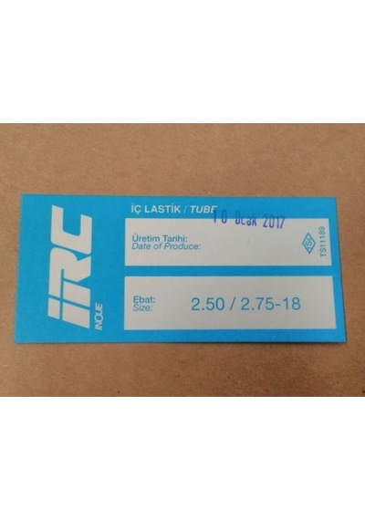 İç Lastik 2.50/2.75-18 8541 Irc