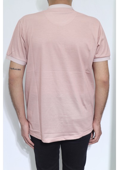 Santa Dmctekstil Erkek Dijital Baskılı Desenli Klasik Kesim Rahat Kalıp Cepsiz Polo Yaka T-shirt Pembe Santa Dmctekstil Erkek Dijital Baskılı Desenli Klasik Kesim Rahat Kalıp Cepsiz Polo Yaka T-shirt Pembe