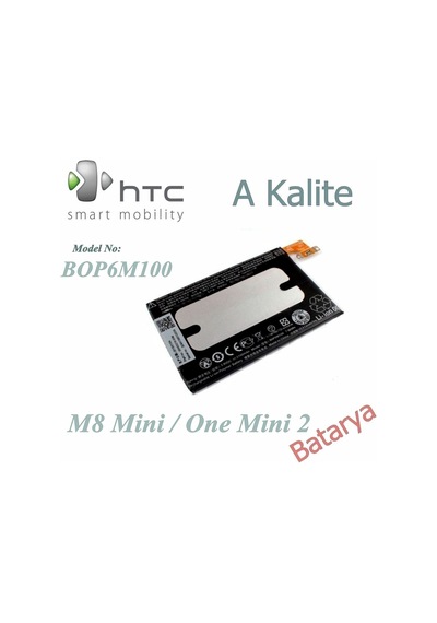 Htc M8 Mini One Mini 2 Batarya Bop6M100 Batarya