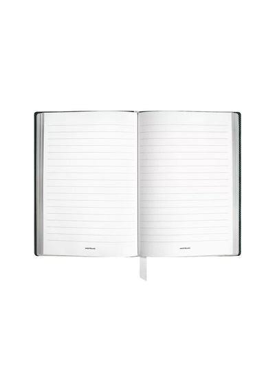 Montblanc Extreme Deri Çizgili Orta Boy Not Defteri 136436 Yeşil