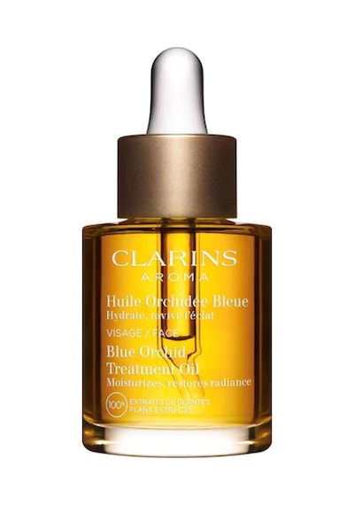 Clarins. Blue Orchid Bakım Yağı - Nemlendirir, Parlaklığı Geri Kazandırır 30 Ml