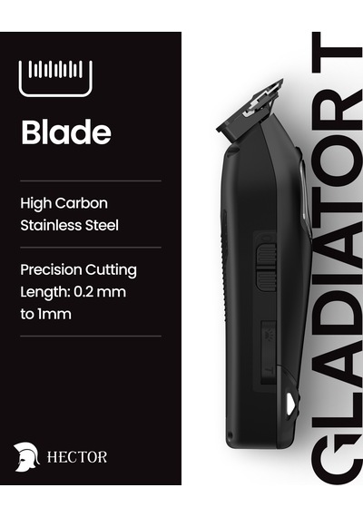 Hector Gladiator T Siyah Sakal Ve Saç Kesme Makinesi