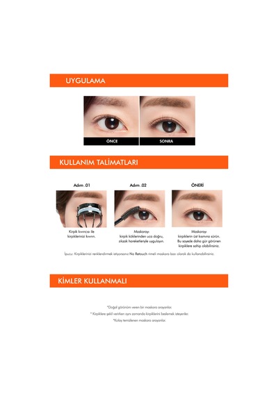 Missha No Retouch Lash Correcting Mascara Keratin Ve Kolajen Içeren Besleyici Şeffaf Maskara