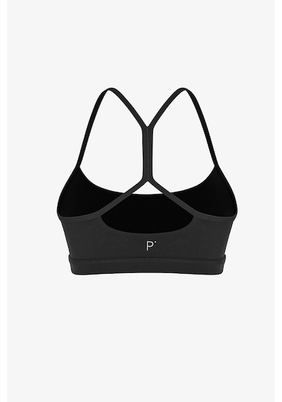 Penti Lycra Siyah Cream Hafif Destek Çıkarılabilir Pedli Racerback Spor Sütyeni