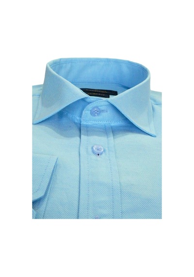 Erkek Gömlek Uzun Kol Silim Fit Armürlü Bgl-st01462 Mint