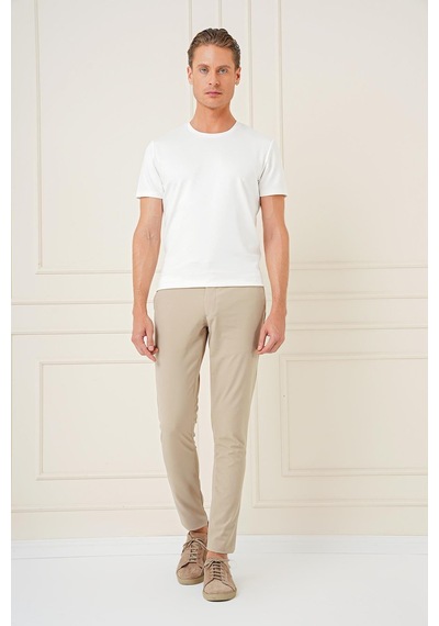 Efor P 1161 Slim Fit Bej Klasik Pantolon Bej