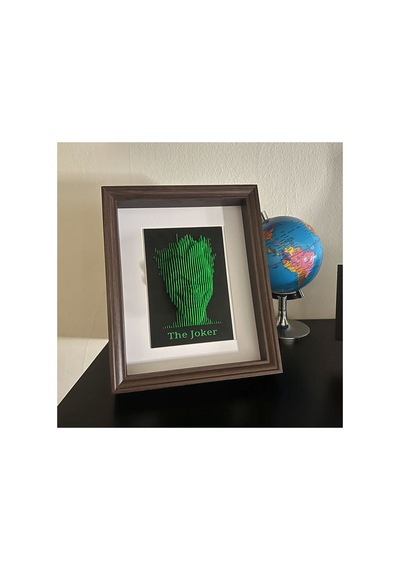 Joker Katmanlı Joker Heykeli 150x220 Mm Yeşil - 694546907