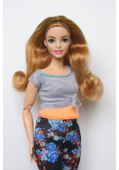 Barbie Sonsuz Hareket Bebekleri Bukle Saçlar Ftg80
