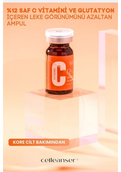 Celleanser C Vitaminli Leke Karşıtı ve Aydınlatıcı Peptitli Serum 30 ML