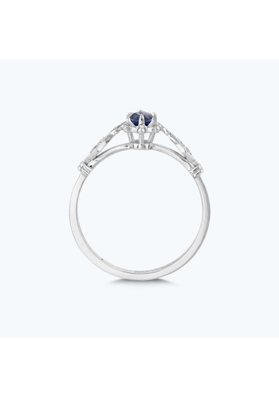 Altınbaş Pırlanta Safir Oval Yüzük Pnf045sa-14k