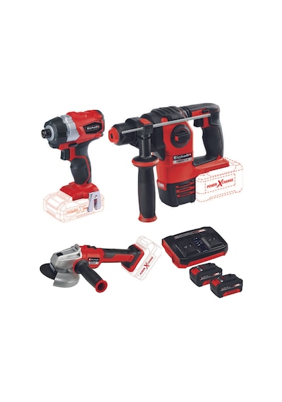Einhell TE-CI 18 BL Axxio 18/115 Herocco 18v 2x4.0 twincharger
