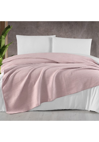 Schafer Home Royal Tek Kişilik Battaniye 150 x 200 CM - Pudra