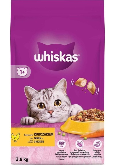 Tavuklu Ve Sebzeli Yetişkin Kedi Maması 3.8 Kg