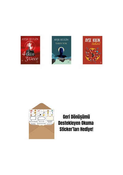 4 Gün 3 Gece + Yarın Yok + Taksiii + Okuma Sticker'ları