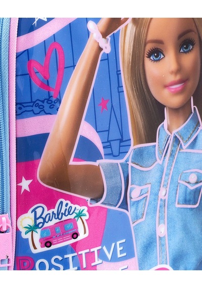 Pembe Kız Çocuk Barbie Hawk Positive Kız Çocuk İlkokul Çantası 41