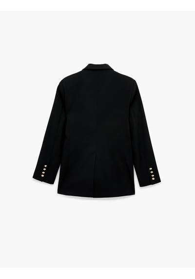 Koton Uzun Kollu Düğmeli Cep Detaylı Kruvaze Yaka Blazer Ceket Lacivert 6sak50088uw Lacivert Koton Uzun Kollu Düğmeli Cep Detaylı Kruvaze Yaka Blazer Ceket Lacivert 6sak50088uw Lacivert