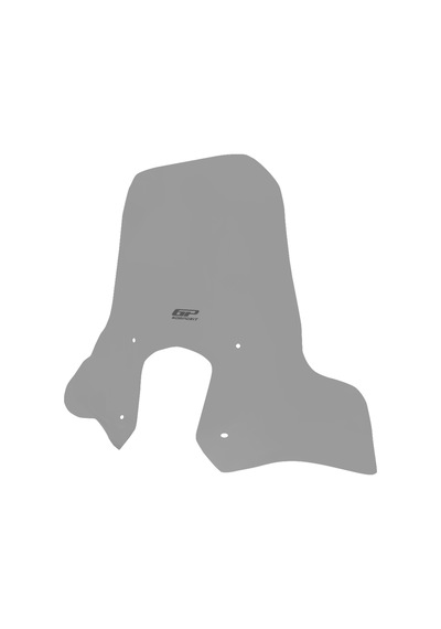 Gp Kompozit Sym Symphony St 125 / 200 2019-2022 Uyumlu Elcikli Ön Cam Füme 52 Cm