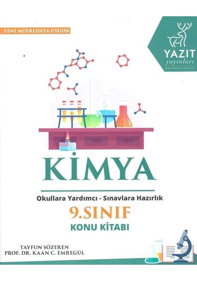 Yazıt 9.sınıf Kimya Konu Kitabı: Okullara Yardımcı - Sınavlara Hazırlık
