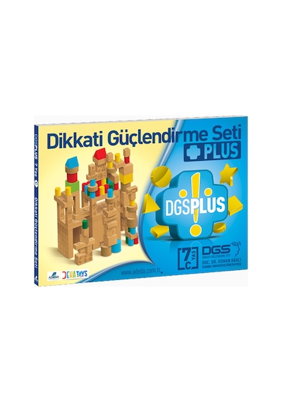 Adeda Yayınları 7 Yaş Plus Dikkat Güçlendirme Seti A-B-C