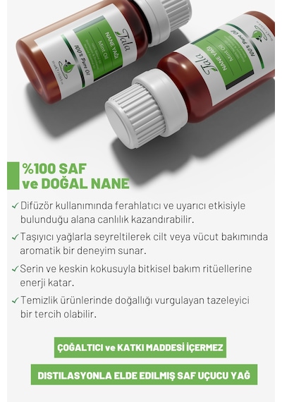 Tala Nane Uçucu Yağı %100 Saf Ve Doğal 10 ML
