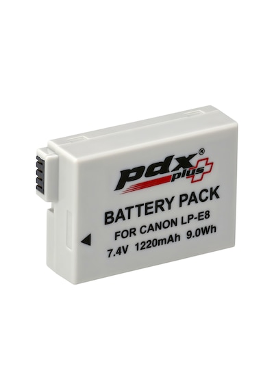 Pdx Plus,canon Fotoğraf Makinesi İle  Lp-e8 Batarya.