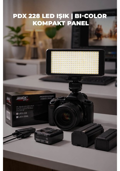Pdx 228 Led Işık Beyaz Kompakt Panel