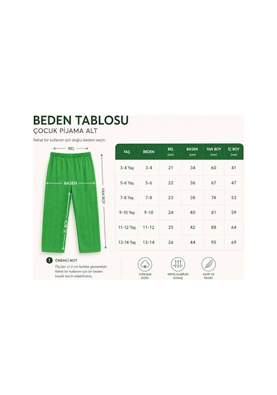 H&c Coolboy H&c Kız Çocuk Pijama Takımı Jakarlı Uzun Kollu Üst Ve Lastikli Alt 2 Li Takım Yeşil H&c Coolboy H&c Kız Çocuk Pijama Takımı Jakarlı Uzun Kollu Üst Ve Lastikli Alt 2 Li Takım Yeşil