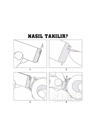 24mm Siyah Kroko Hakiki Deri Saat Kordonu Kayış