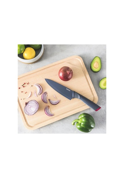 Tefal Fresh Kitchen Ahşap Bloklu 5 Parça Bıçak Seti Çok Renkli