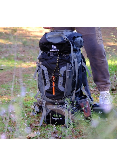 Kuara Su Geçirmez Outdoor Trekking Sırt Çantası - 80l, Siyah