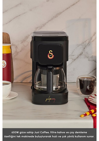 Karaca Just Coffee Aroma 2 İn 1 Filtre Kahve Ve Çay Demleme Makinesi Galatasaray
