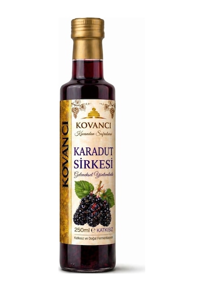 Karadut Sirkesi 250 Ml- %100 Doğal Fermente, Katkısız