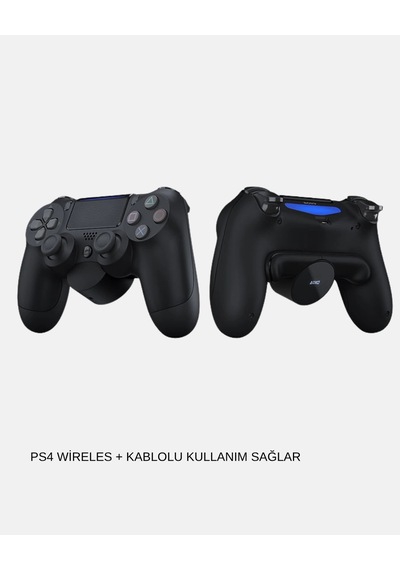 Mey İthalat Ps4 Kablosuz Oyun Kolu V2 Bluetooth Bağlantılı, Titreşimli, Pc Ve Mobil Uyumlu
