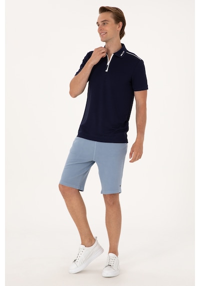 U.s. Polo Assn. Erkek Mavi Şort Örme 50298082-vr036 Mavi