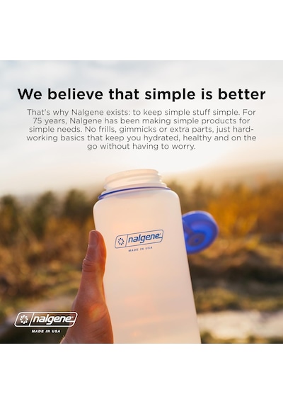 Nalgene Oasis Sustain Foliage Içecek Şişesi, 1 L Çok Renkli
