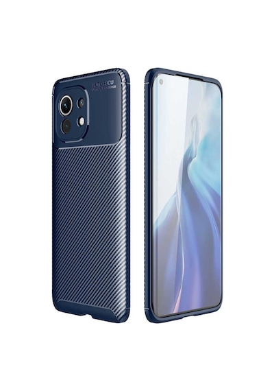 Xiaomi Mi 11 Kilif Karbon Tasarim Negro Silikon Kapak 483910908