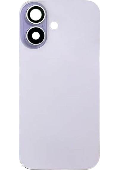 Teknonet Apple Uyumlu iPhone 17 Kamera Camlı Batarya Kapağı + Magsafe Flex - Mor Mor