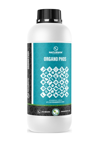 Organo Phos 1 Litre Azot Fosfor Sıvı Organomineral Gübre