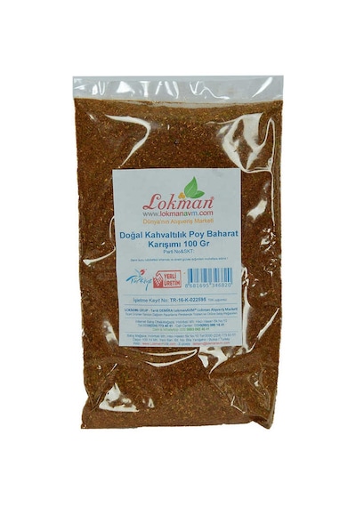 Kahvaltılık Poy Baharat Karışımı 100 Gr Paket