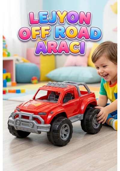 Legion Safari 36 Cm Off-road Çocuk Arazi Aracı - Dayanıklı Sportif Tasarımlı Oyuncak Araba