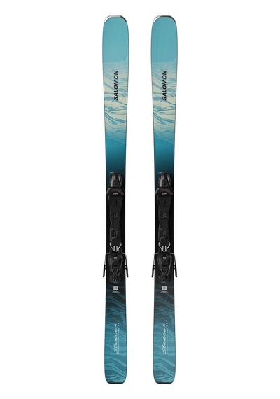 Salomon Stance 80 Kadın Kayak + Bağlaması-l47825800 Turkuaz