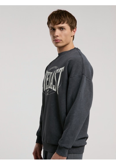 Everlast Authentic Boxing Oversize Antrasit Erkek Sweatshirt Antrasit