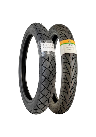Honda Cbf 150 Motosiklet Lastiği 80/100-18 Tl Ve 90/90-18 Tl