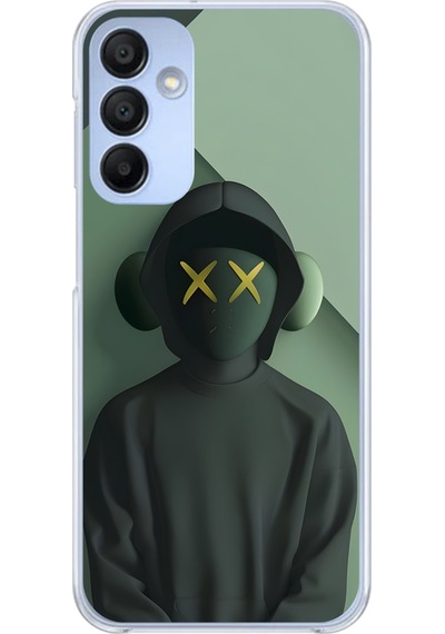 Samsung Galaxy A15 Uyumlu Şeffaf Kılıf No Face 1 Tasarımlı
