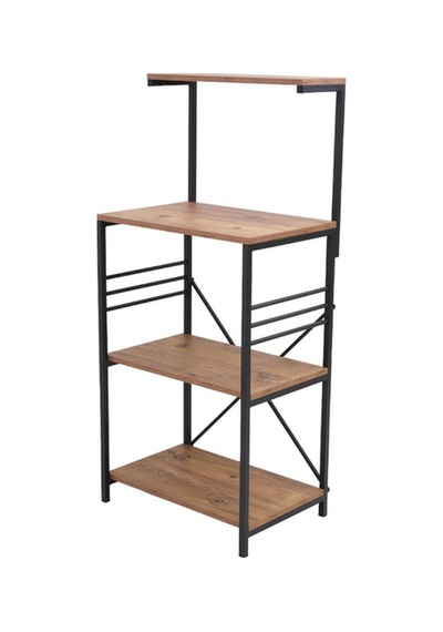 Arpelia Çok Amaçlı Mutfak Dolabı 134x60x40 Cm Antrasit