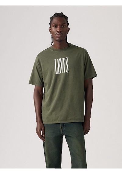 Levi's Graphic Vintage Fit Tişört-14268 Yeşil