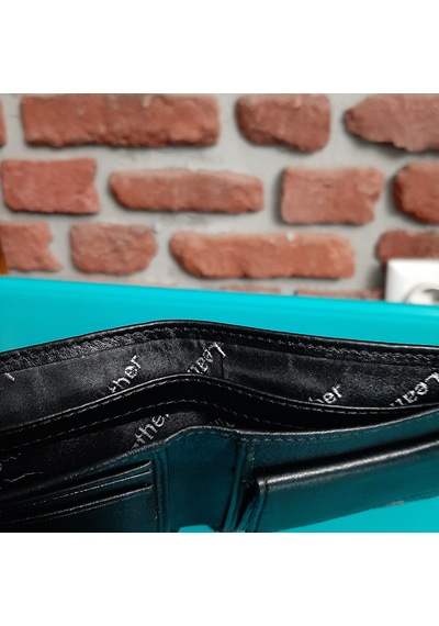 Gvnbag Hakiki Deri Erkek Bozuk Para Gözlü Siyah Cüzdan Gvn-0117 Siyah